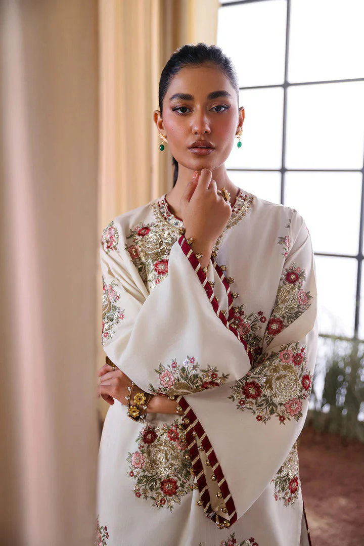 Unstitched Embroidered Lawn - 2 PC - Image 3