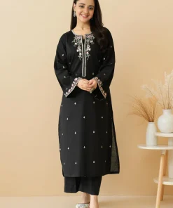 Unstitched Embroidered Lawn - 2 PC
