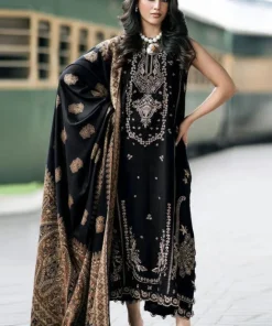 Unstitched Embroidered Lawn 3 Piece Suit