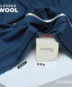 Sapphire Men Wool Unstitched Suit