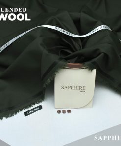 Sapphire Men Wool Unstitched Suit