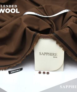 Sapphire Men Wool Unstitched Suit