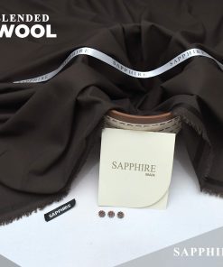 Sapphire Men Wool Unstitched Suit