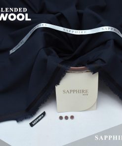 Sapphire Men Wool Unstitched Suit