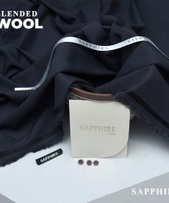 Sapphire Men Wool Unstitched Suit