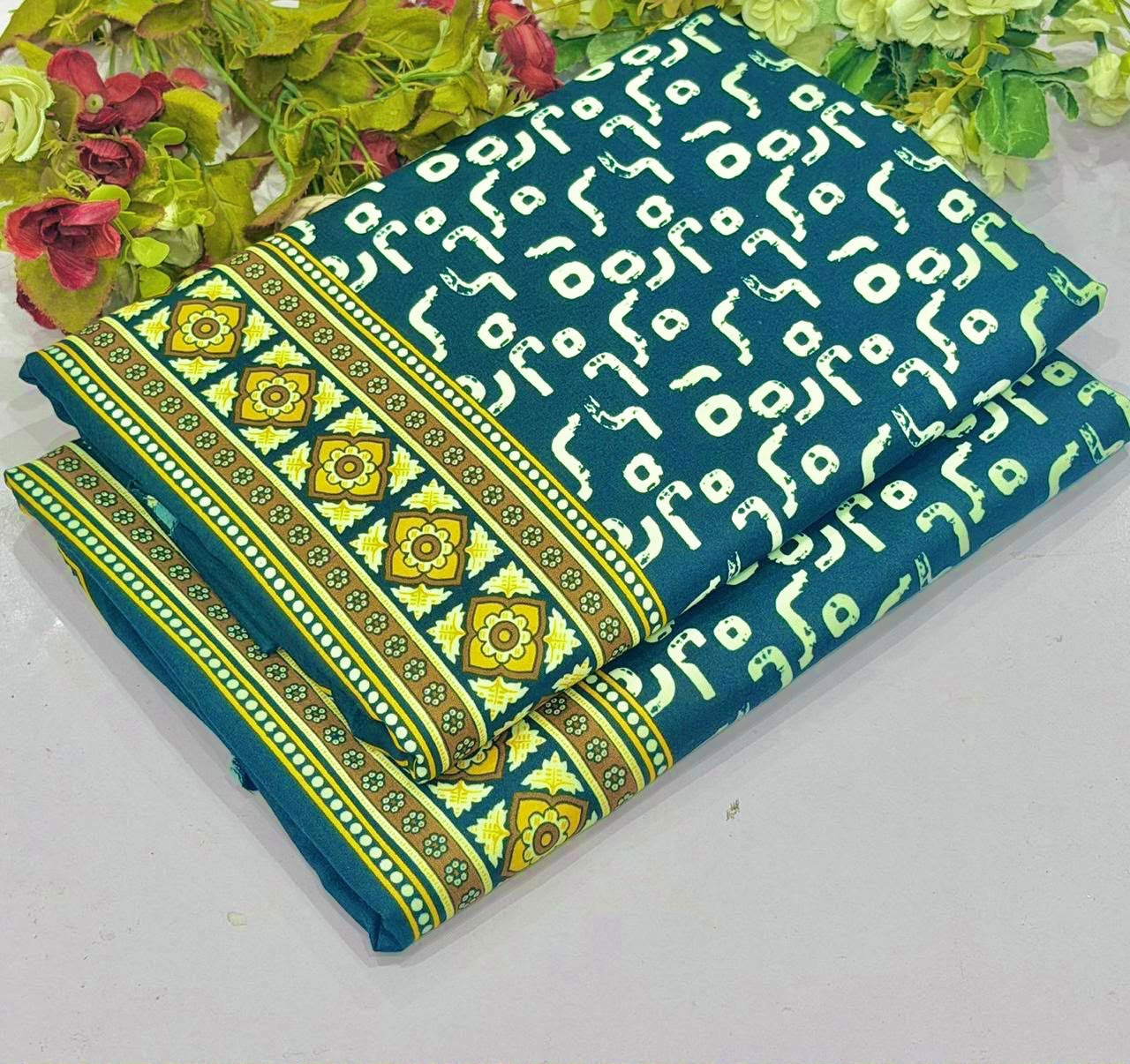 All Over Digital Printed Soft Cotton 2-Piece