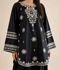 Unstitched Embroidered Dhanak - 2 PC - Image 2