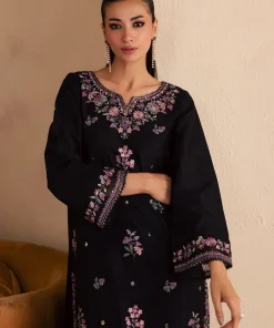 Unstitched Embroidered Dhanak - 2 PC - Image 2