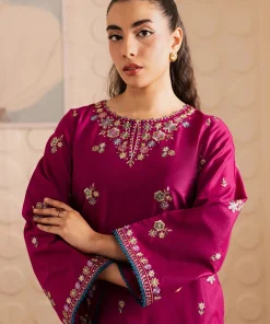 Unstitched Embroidered Dhanak - 2 PC - Image 2